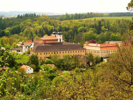 Želiv, opatský chrám Narození Panny Marie