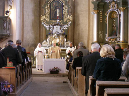 Bochov-Údrč, kostel sv. Linharta