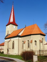 Kunětice, kostel sv. Bartoloměje