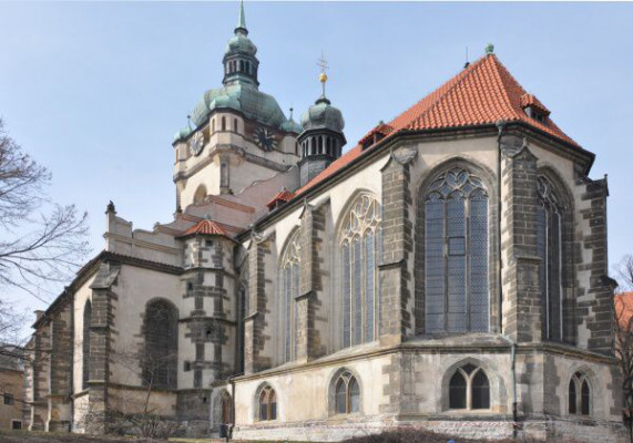 Mělník, chrám sv. Petra a Pavla