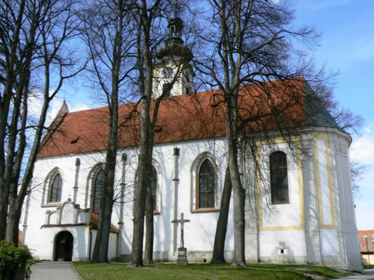 Borovany, kostel Navštívení Panny Marie