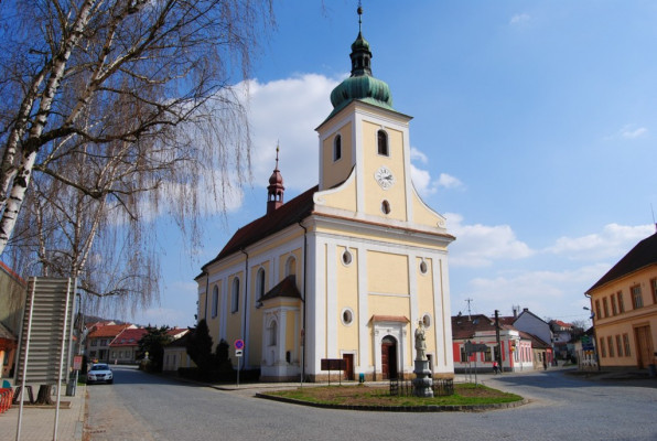 Veverská Bítýška, kostel sv. Jakuba