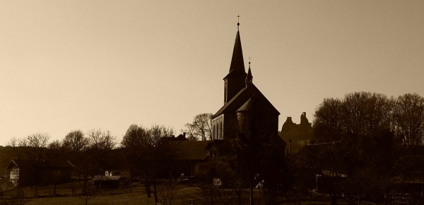 Újezd pod Troskami, kostel sv. Jana Křtitele, Újezd pod Troskami