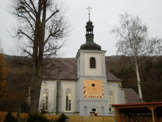 Malá Veleň - Jedlka, kostel sv. Anny