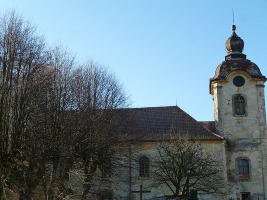 Rynoltice, kostel sv. Barbory