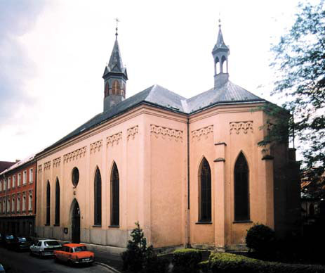 České Budějovice, kostel sv. Václava
