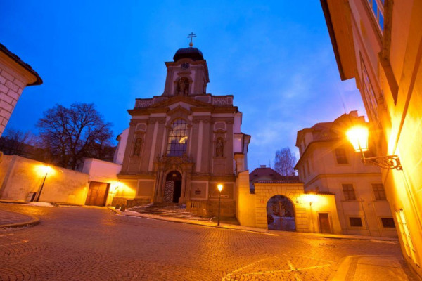 Praha 1 - Hradčany, kostel sv. Jana Nepomuckého
