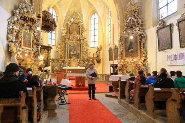 Kaplice-Blansko, kostel sv. Jiří