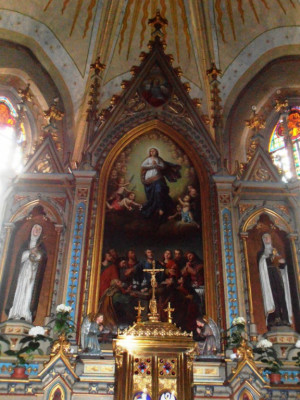 Horažďovice, klášterní kostel Nanebevzetí Panny Marie