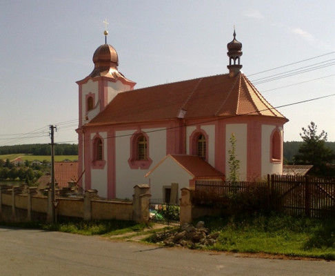 Krašovice, kostel sv. Jiljí