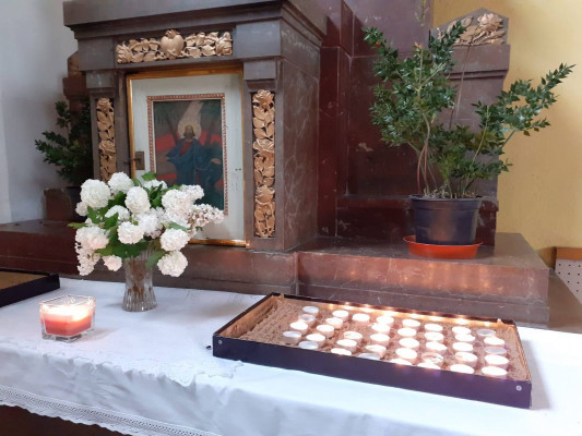 Noc kostelů 2021  - prosby a vzpomínky / Autor fotografie: Šárka Kurková