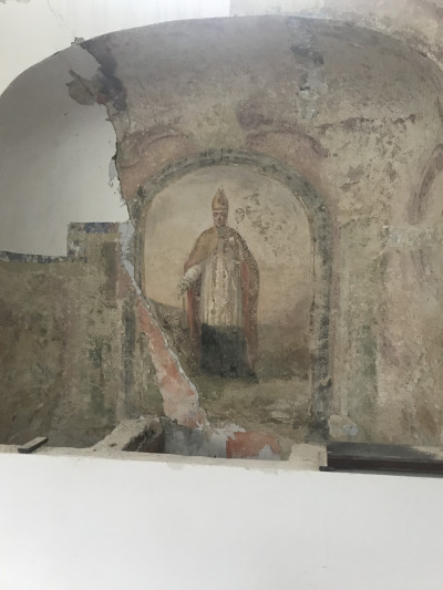 kaple sv. Václava - fresková malba - 1 / fresková malba - 1