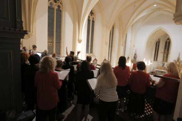 Závěrečný koncert Dvořákova komorního sboru Kralup / Lužanská mše od A. Dvořáka