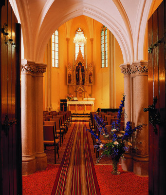 Vráž-Stará Vráž, Kaple sv. Panny Marie, Zámek Vráž