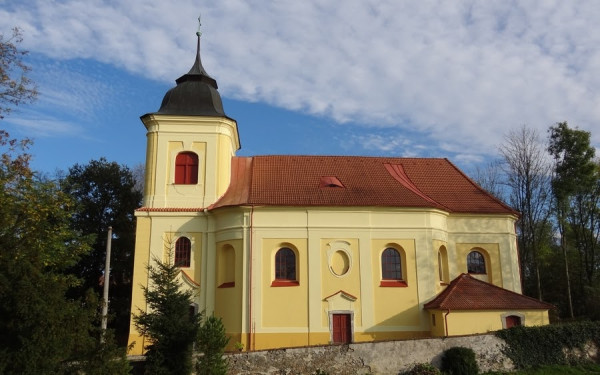 Vysoké Chvojno, kostel sv. Gotharda