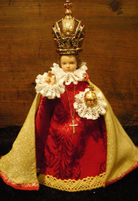 Pražské Jezulátko v kapli / Autor fotografie: Ivana Meclová