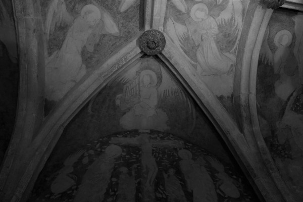 Detail malířské výzdoby kaple sv. Kateřiny