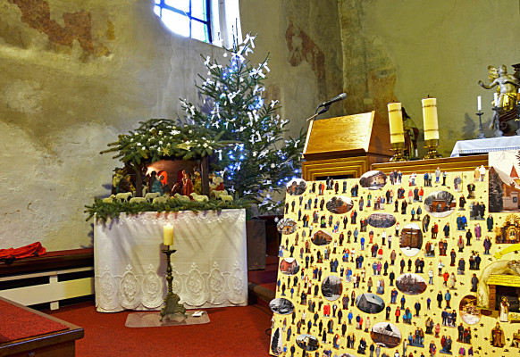 Vánoční interiér