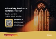 Noc kostelů letos nabídne víc než otevřené dveře: nově bude prostor klást otázky online